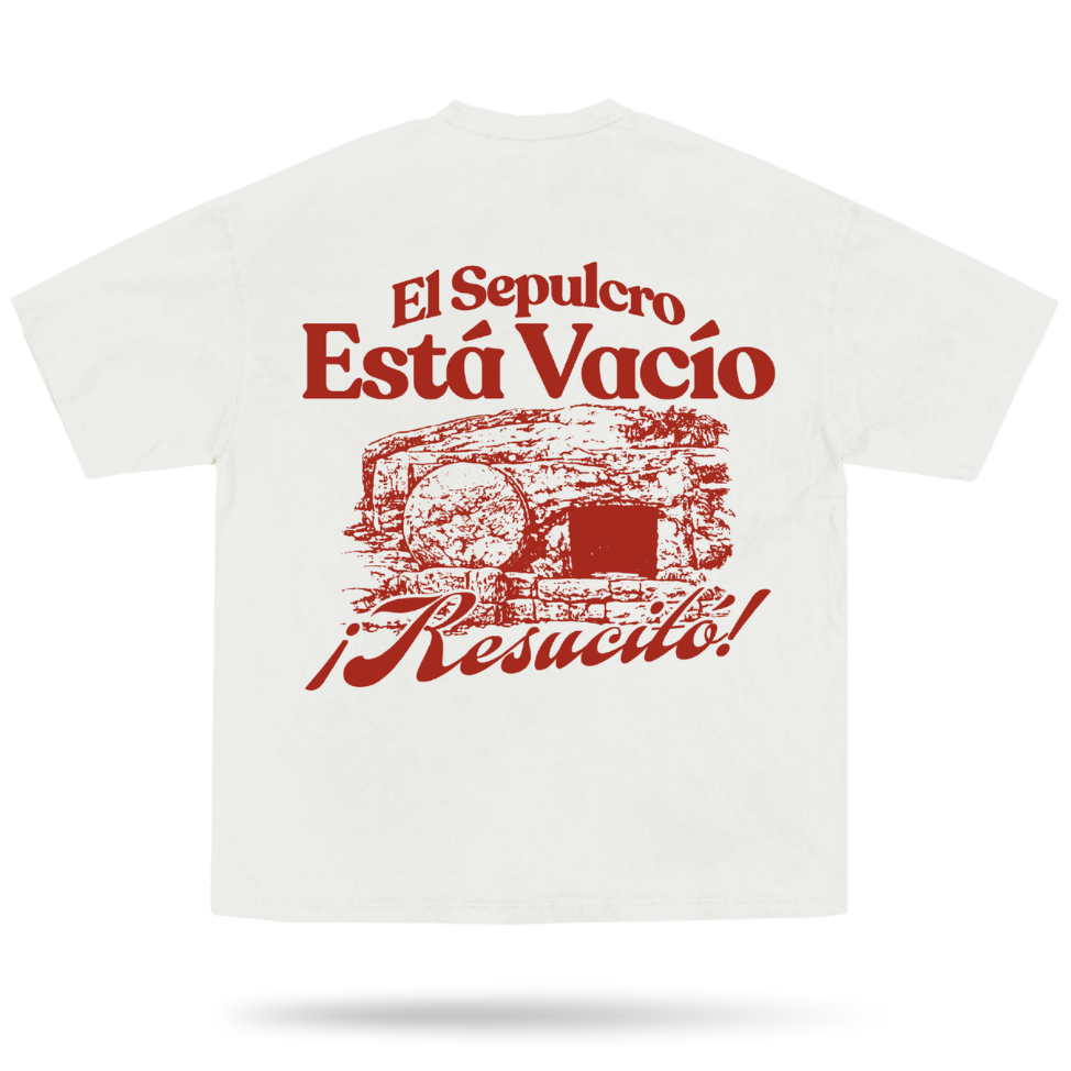 Playera Oversized "Resucitó"