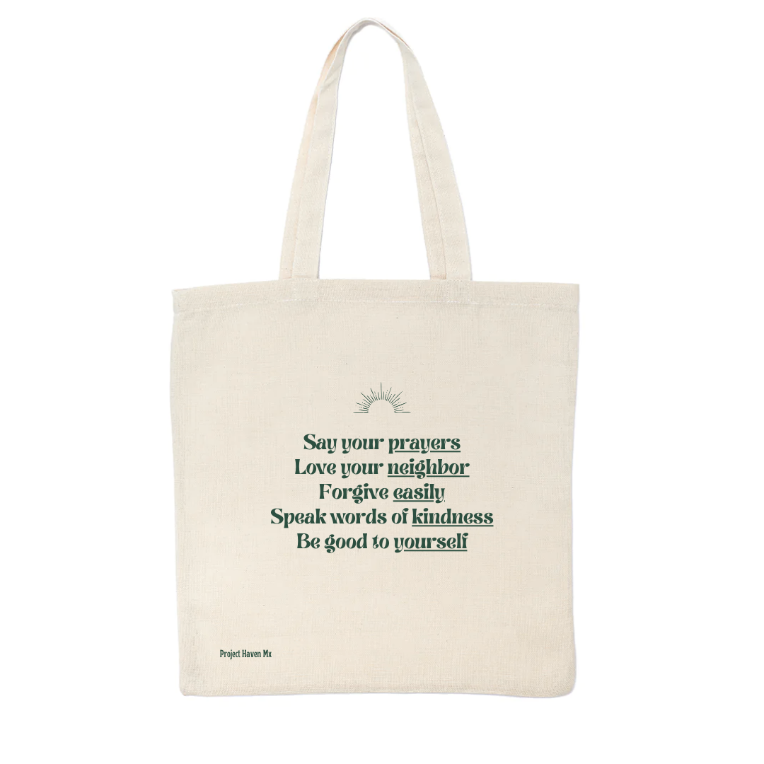 Tote Bag "Say Your Prayers"