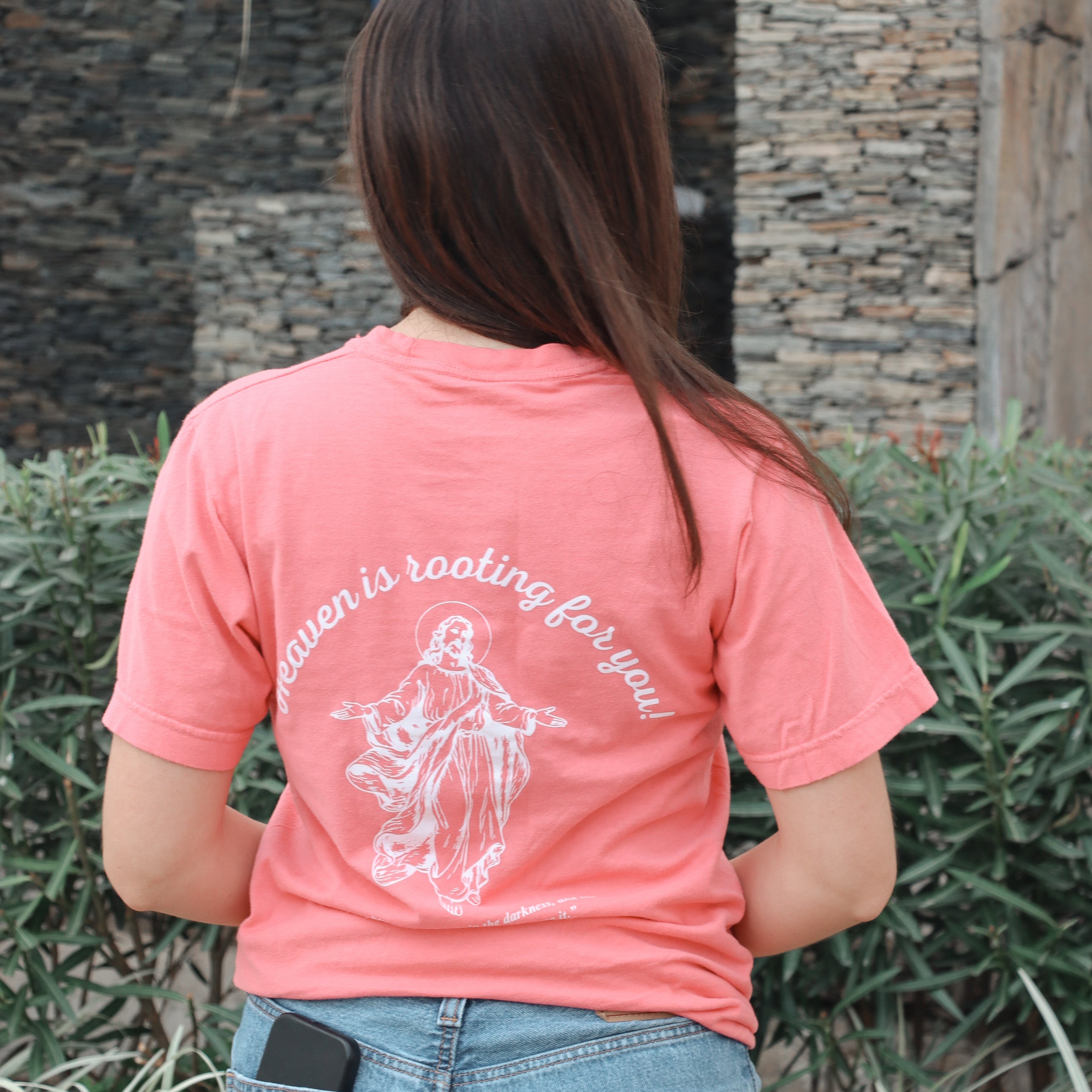 Playera "Heaven is Rooting for You"